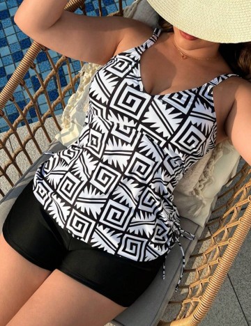 Costum Shein Curve+, mix culori
