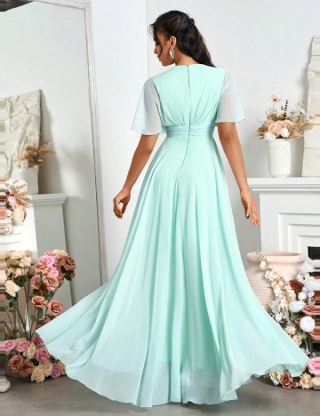 Rochie maxi Shein, verde