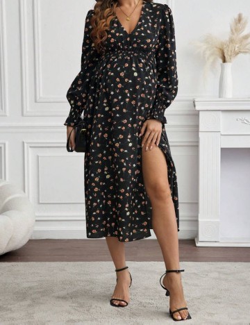 Rochie midi Shein, mix culori
