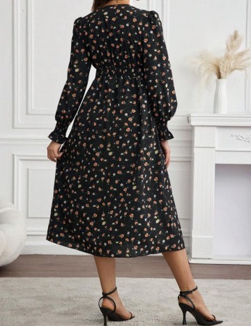 Rochie midi Shein, mix culori