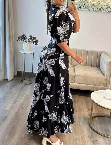 Rochie maxi Shein, mix culori