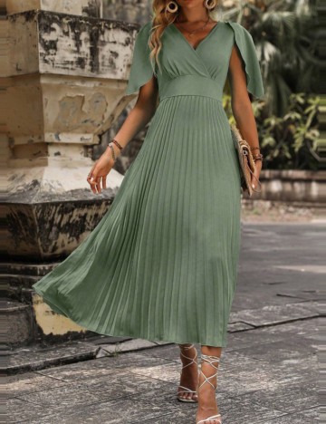 Rochie maxi Shein, verde