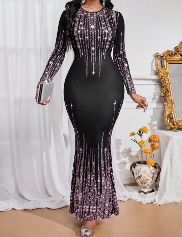 Rochie maxi Shein, negru