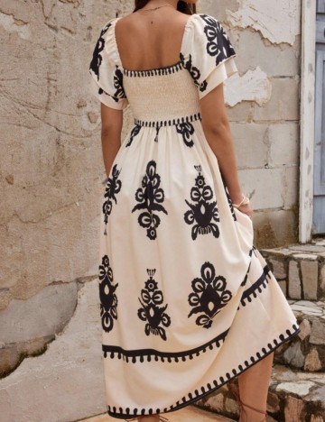 Rochie maxi Shein, mix culori