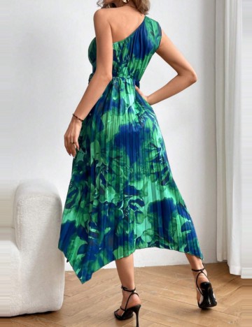 Rochie midi Shein, mix culori