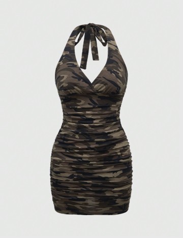 Rochie mini Romwe by Shein, mix culori