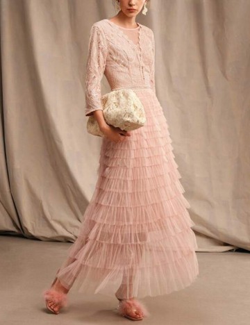 Rochie de ocazie Shein, roz