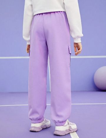Pantaloni Shein, mov