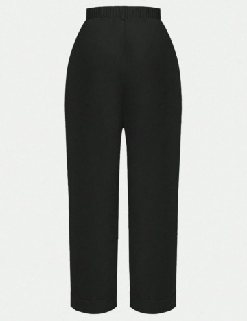 Pantaloni Shein Curve+, negru