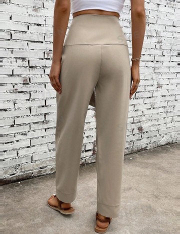 Pantaloni Shein, crem