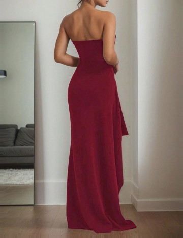 Rochie maxi Shein, vișiniu