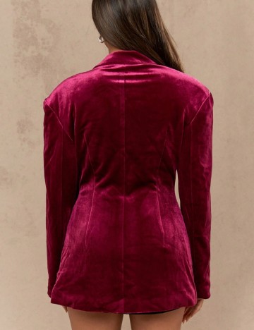 Sacou Missguided by Shein, vișiniu
