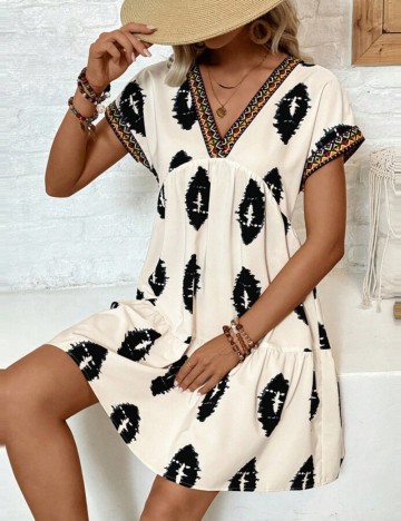 Rochie mini Shein, bej