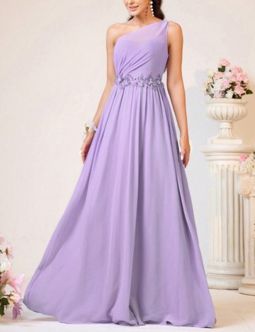 Rochie de ocazie Shein, mov
