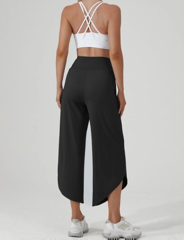 Pantaloni 3/4 Shein, negru