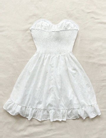 Rochie Shein, alb