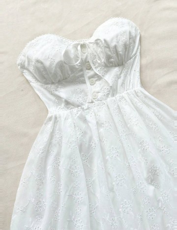 Rochie Shein, alb