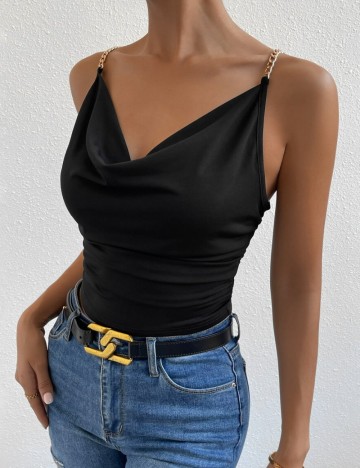 Top Shein, negru
