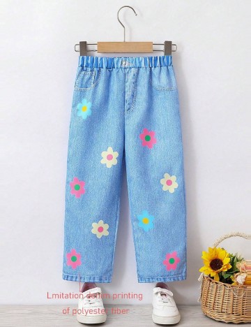 Pantaloni Shein, albastru