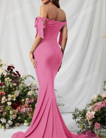 Rochie maxi Shein, roz