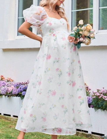 Rochie midi Shein, mix culori