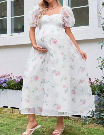 Rochie midi Shein, mix culori