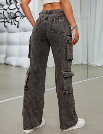 Jeans Shein, gri