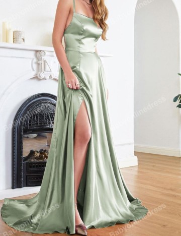 Rochie maxi Shein, verde