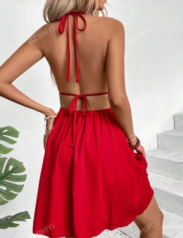 Rochie mini Shein, roșu