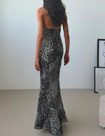 Rochie maxi Shein, mix culori