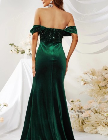 Rochie de ocazie Shein, verde