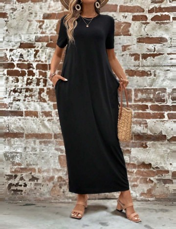 Rochie midi Shein, negru