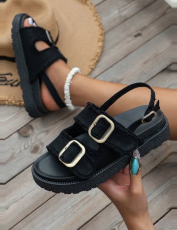 Sandale Shein, negru