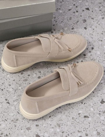 Pantofi Shein, bej