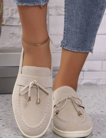 Pantofi Shein, bej