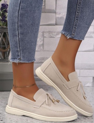 Pantofi Shein, bej