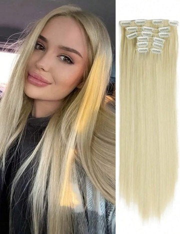 Set extensii Shein, blond