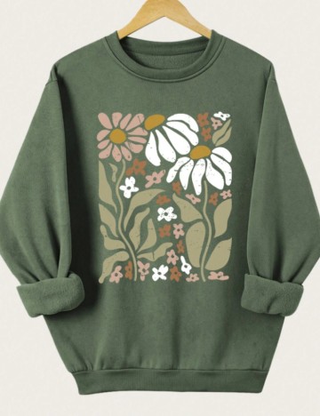 Bluză Shein Curve+, verde