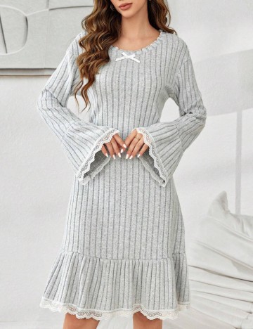 Rochie De Noapte Shein, gri