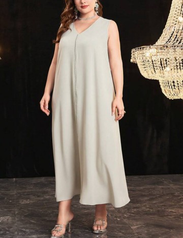 Set Rochie și Cardigan Shein Curve+, verde
