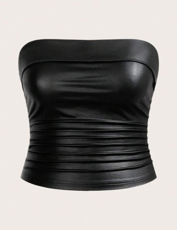 Top Shein Curve+, negru