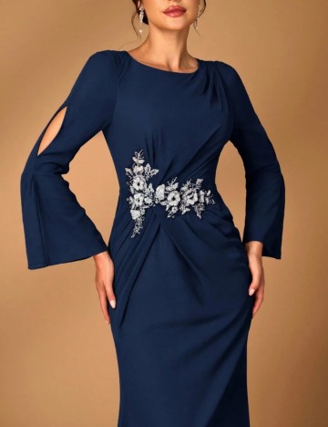 Rochie de ocazie SHEIN Belle, albastru