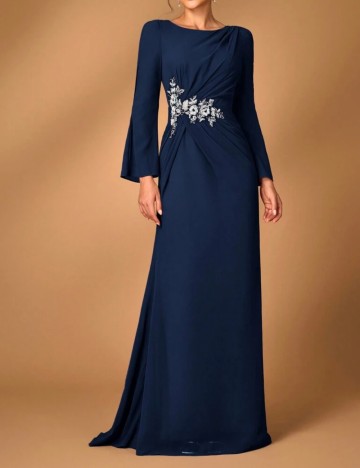 Rochie de ocazie SHEIN Belle, albastru