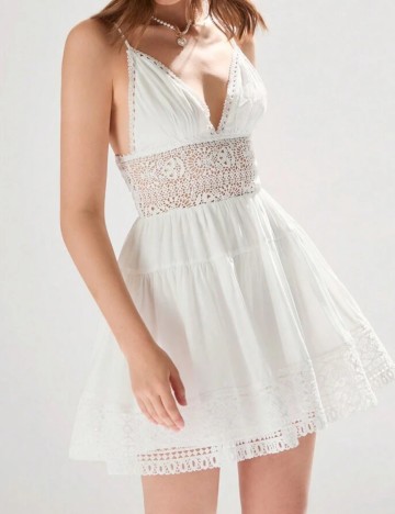 Rochie mini Shein, alb