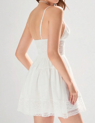 Rochie mini Shein, alb
