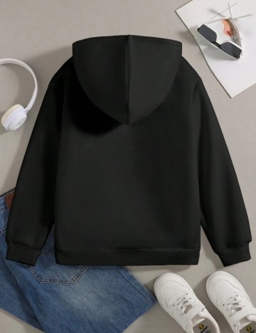 Hanorac Shein, negru