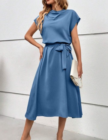 Rochie midi Shein, albastru