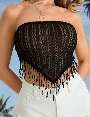 Top Shein, negru