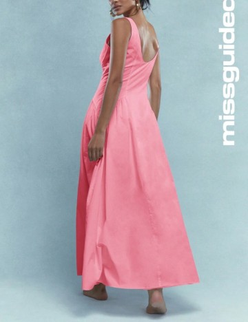 Rochie maxi Missguided by Shein, roz