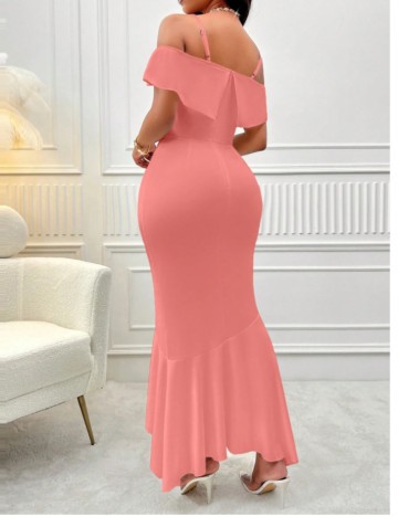 Rochie maxi Shein, roz